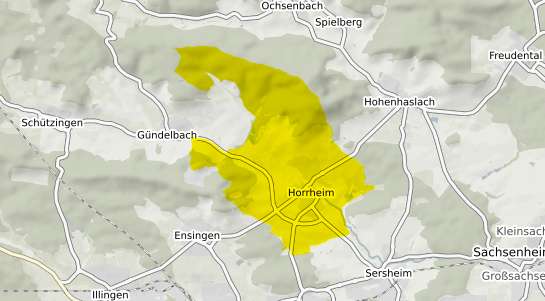 Immobilienpreisekarte Vaihingen an der Enz Horrheim